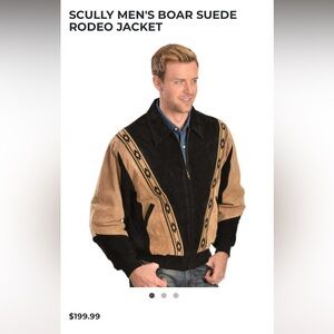 Scully Leather Boar Suede Rodeo Jacket